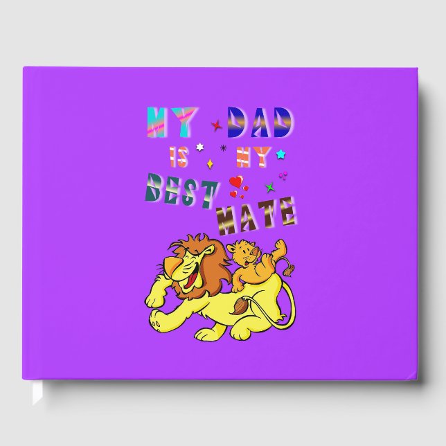Min Pappa är mitt bästa möte Gästböcker (Framsida)