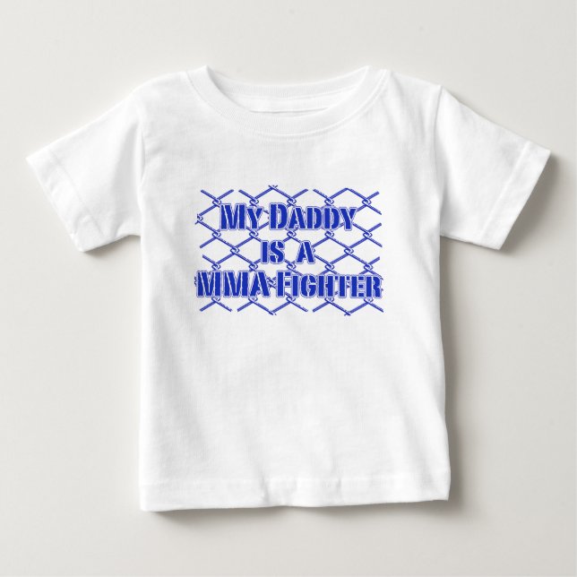 Min pappa är MMA Fighter! T-shirt (Framsida)