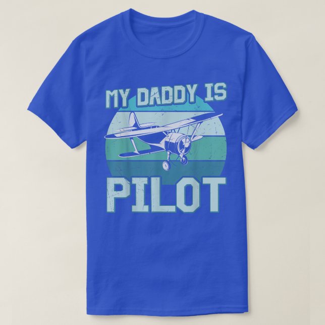 Min pappa är Pilot T Shirt (Design framsida)