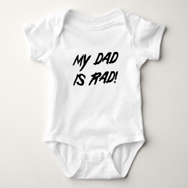 Min pappa är Rad Tee Shirt (Framsida)