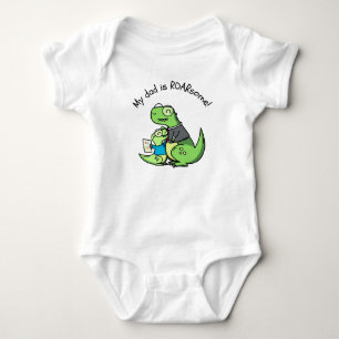Min pappa är RASande! – Baby Body T Shirt
