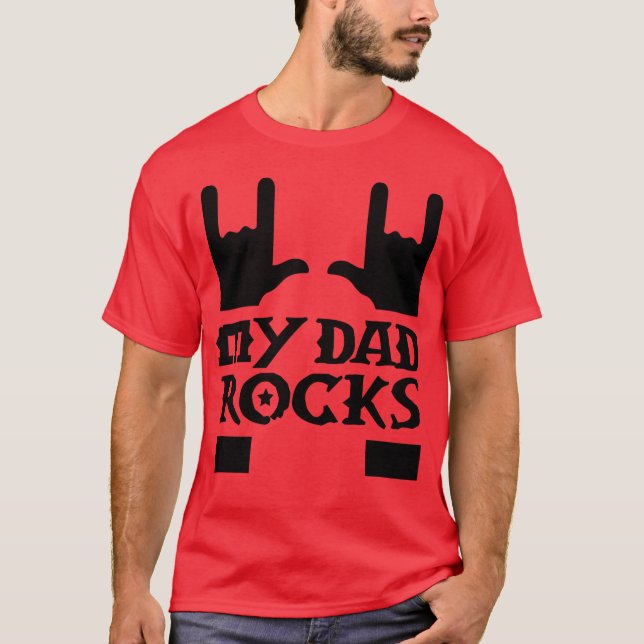 min pappa är rolig t shirt (Framsida)