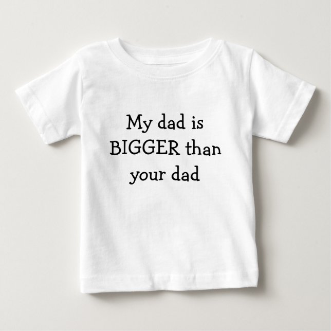Min pappa är STÖRRE än din pappa Tröja (Framsida)
