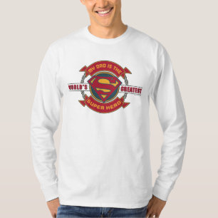 Min Pappa är Världsmästare Toppen Hero T-shirt