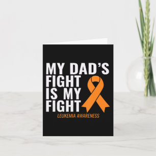 Min Pappa Fight är min medkänsla i kampen mot leuk Kort