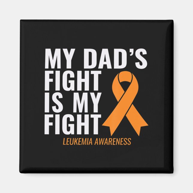 Min Pappa Fight är min medkänsla i kampen mot leuk Magnet (Framsidan)