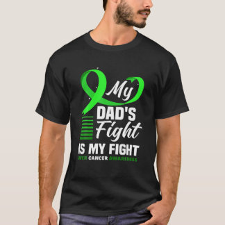 Min Pappa Fight är min medvetenhet om livmodercanc T Shirt