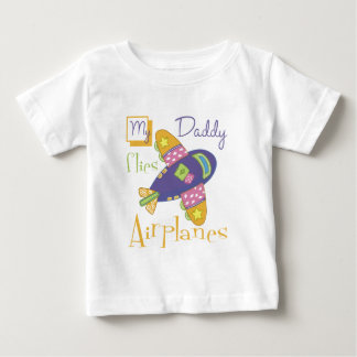 Min pappa flyger flygplan tee