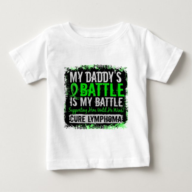 Min pappa för lymfkörtelcancer för 2 för strid tee (Framsida)