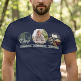 Min Pappa Foto Gamer Pappa Film Pappa T Shirt