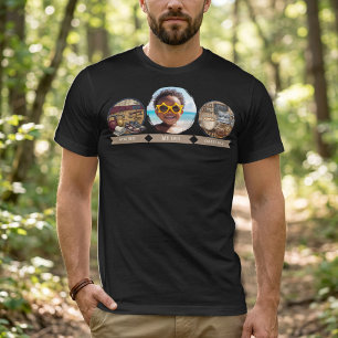 Min Pappa Foto Gym Pappa Kaffe Pappa T Shirt