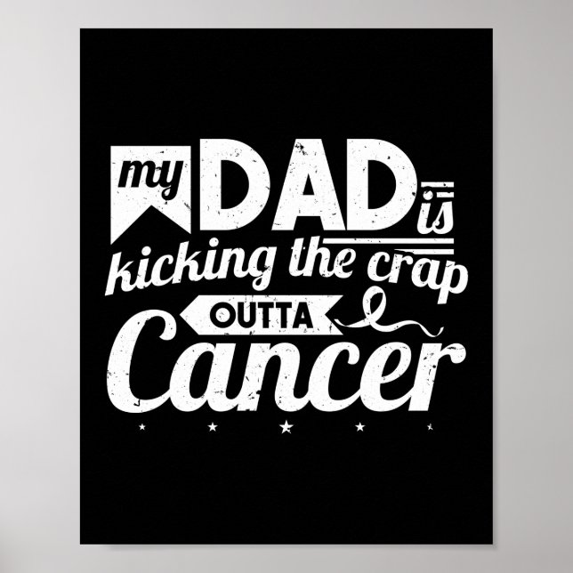 Min Pappa håller på att bota ut cancerlunga. Poster (Framsidan)