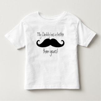 Min pappa har en bättre stache än din! t shirt