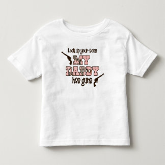 Min pappa har Gun Shirt Tee