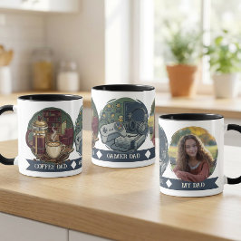 Min Pappa Kaffe och Gamer | Fars dag Foto Mugg