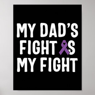 Min Pappa-kamp är min Medvetna kamp mot pankreasca Poster