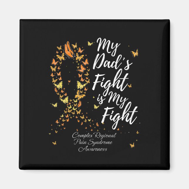 Min Pappa kämpar är min medvetenhet om kampen Magnet (Framsidan)