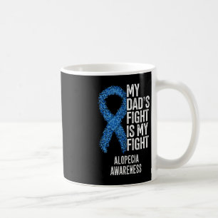 Min Pappa kämpar för min kamp mot Alopecia Kaffemugg