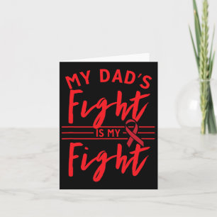 Min Pappa kämpar om min medvetenhet om kampen mot Kort