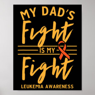 Min Pappa kämpar om min medvetenhet om kampen mot Poster