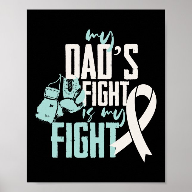 Min Pappa kämpar om min medvetenhet om kampen mot  Poster (Framsidan)