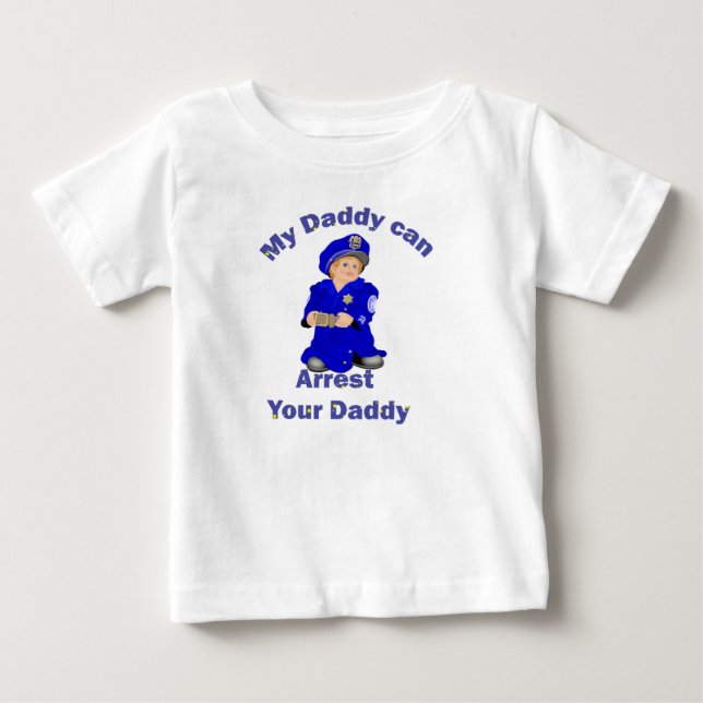 Min pappa kan arrestera din pappa tröja (Framsida)