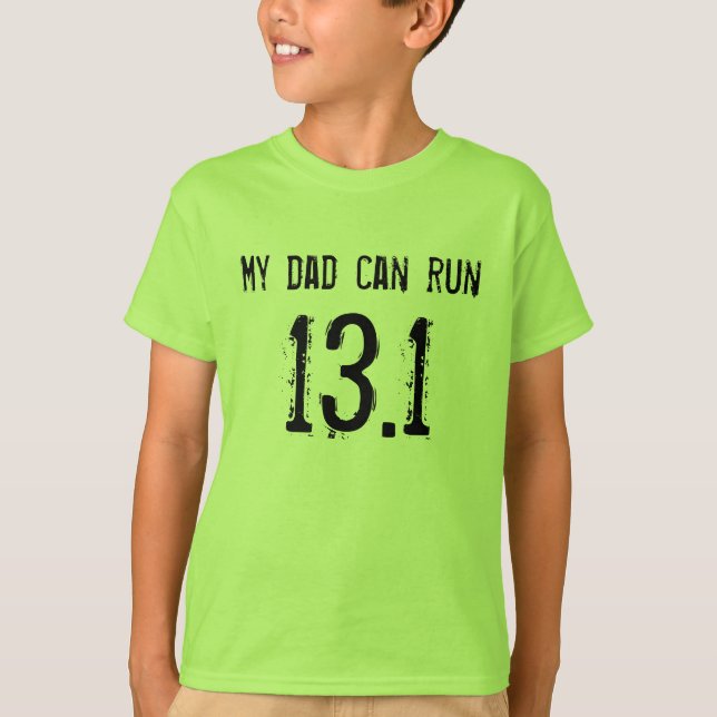 Min pappa kan köra 13,1 -- Kunna din? T-shirt (Framsida)