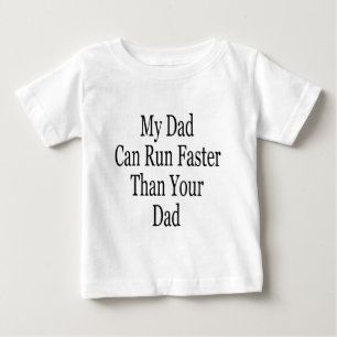 Min pappa kan köra snabbare än din pappa t-shirt