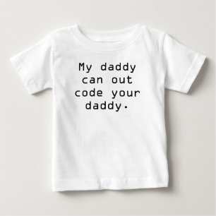 Min pappa kan ut kodifiera din pappa tee shirt