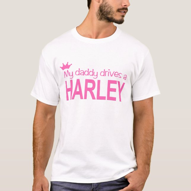 Min pappa kör en Harley Tröja (Framsida)