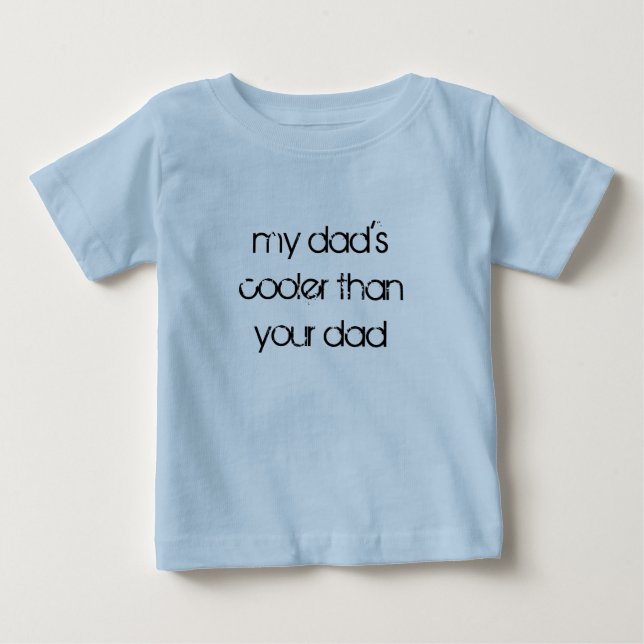 min pappa kylare än din pappa tee (Framsida)