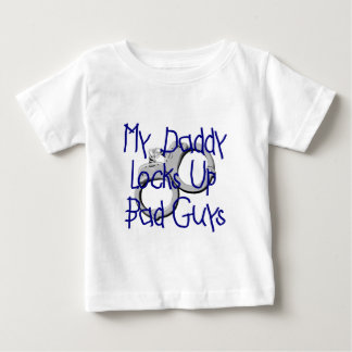 Min pappa låser upp skurkar tee shirt