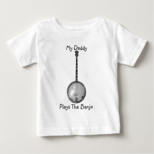 Min pappa, lekar Banjospädbarnskjortan T Shirt