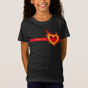Min pappa (Mamma) är en Hero Firefighter Personali T Shirt