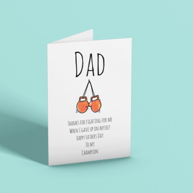 Min Pappa-mästare Fars dag Kort (Skapare uppladdad)