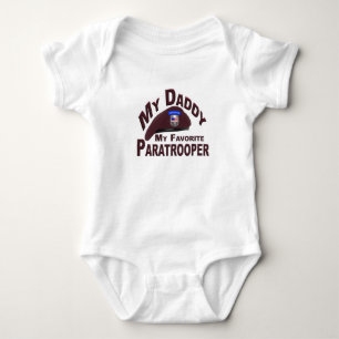 Min Pappa - Min Favorit Fallskärmsjägare - Baby Ju T Shirt