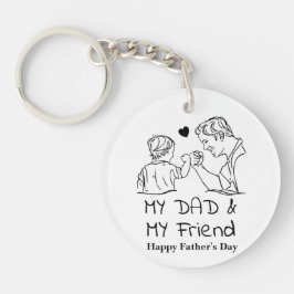 Min Pappa och min vän I Lycklig Fars dag