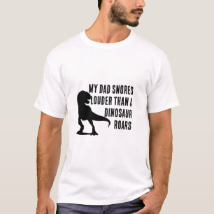 Min Pappa Snores - Manar Basic Tee