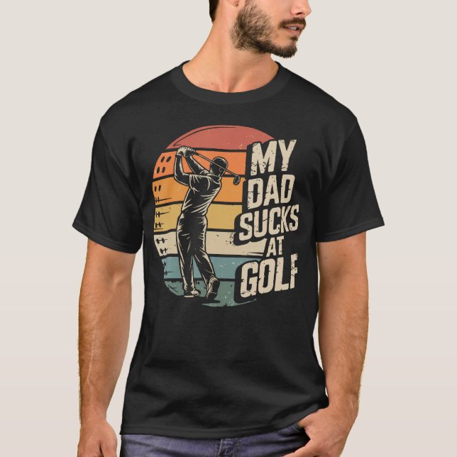 Min pappa suger på t shirt (Framsida)