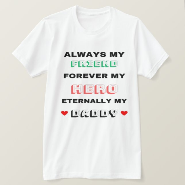 Min pappa T-Shirt (Design framsida)