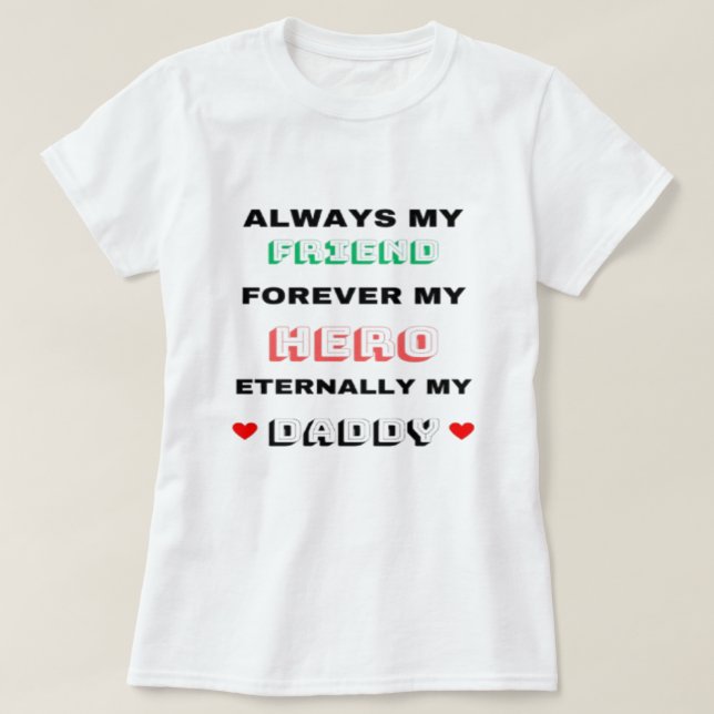 Min pappa T-Shirt (Design framsida)