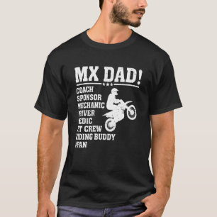 Min pappa tränare sponsor mekaniker förare kompis t shirt