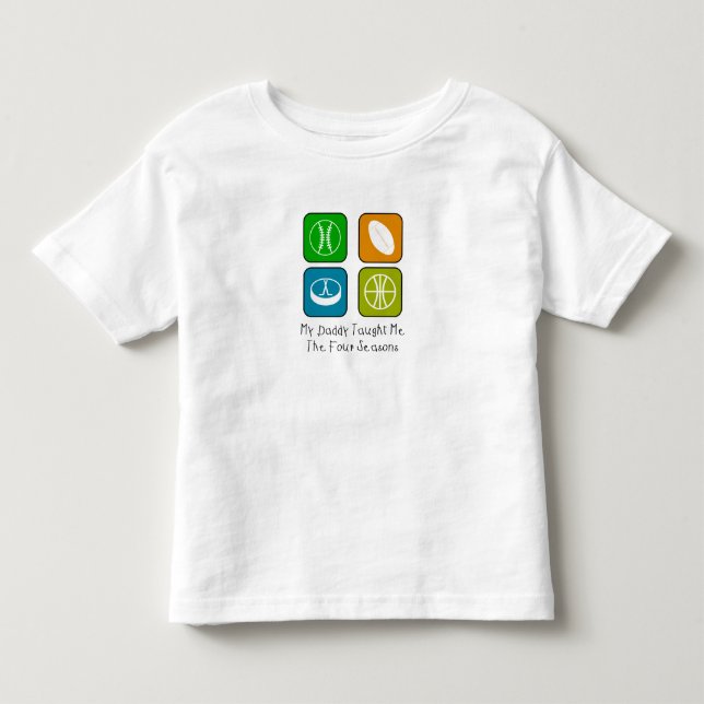 Min pappa undervisade mig t shirt (Framsida)