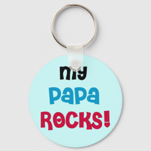 Min pappa vaggar T-tröja och gåvor Nyckelring