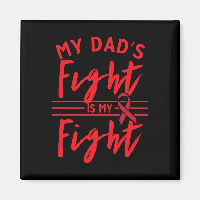 Min pappas kamp är min kamp - Medvetenhet om blodc Magnet (Framsidan)