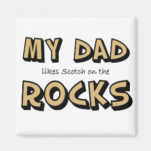 Min pappastenar magnet