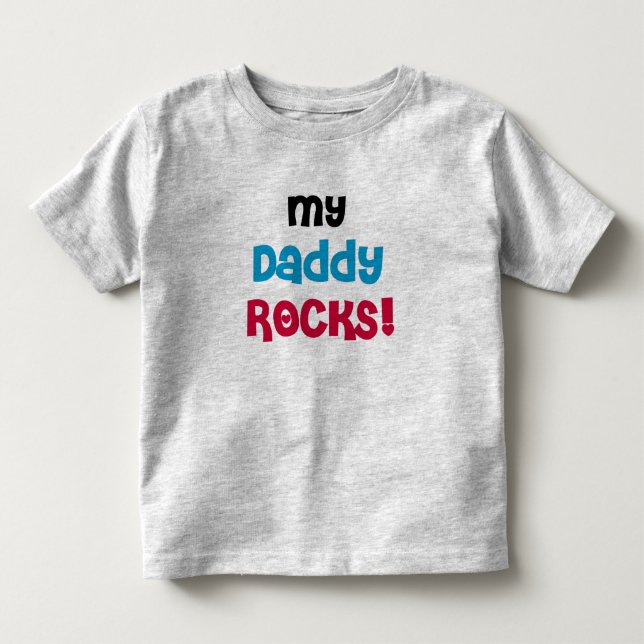 Min pappastenar t-shirt (Framsida)
