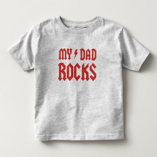 Min pappastenar t-shirt (Framsida)