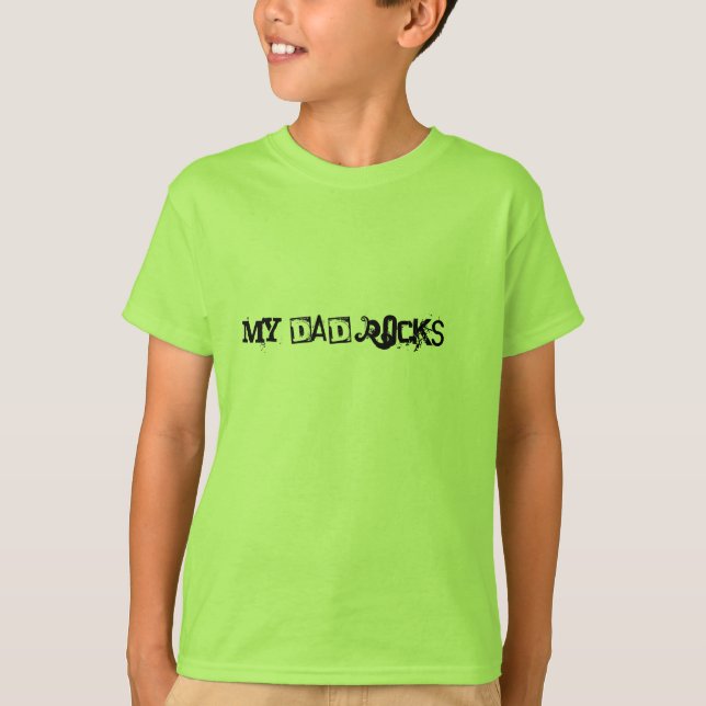 Min pappastenar!!! t-shirt (Framsida)