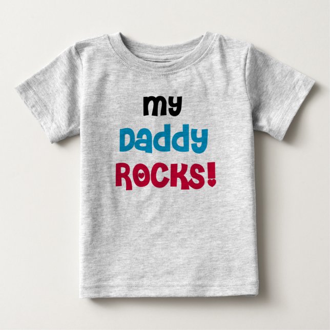 Min pappastenar t-shirt (Framsida)